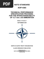 NATO AOP-4090: 9mm Ammo Standards | PDF | Ammunition | Bullet