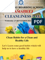 Cleanliness Day Presentation - 2021-22