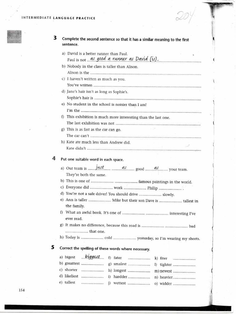Integrated Grammar Unit 1 Level 4 PDF