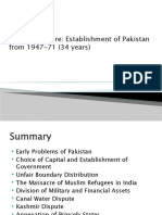 3 Establishment of Pakistan