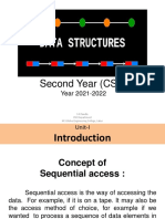 Data Structures - Unit - I