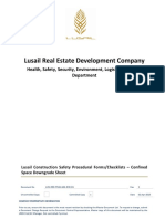 LUS-HSE-FM4-446-038.01 - Confined Space Downgrade Sheet