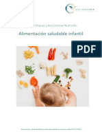 Alimentación Saludable Infantil: Cole Los Peques y Ana Colomer Nutrición
