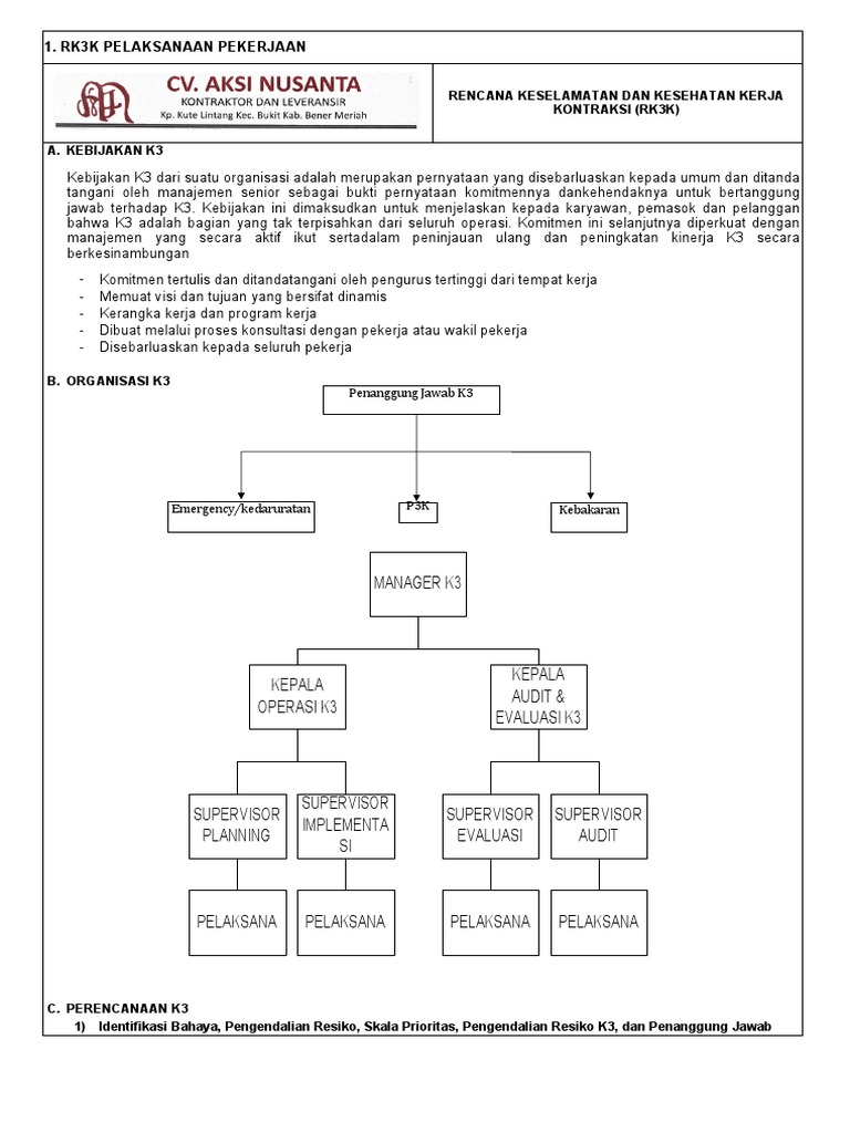Formulir RKK | PDF