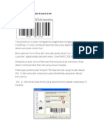 Cara Membuat Barcode Di Corel Draw