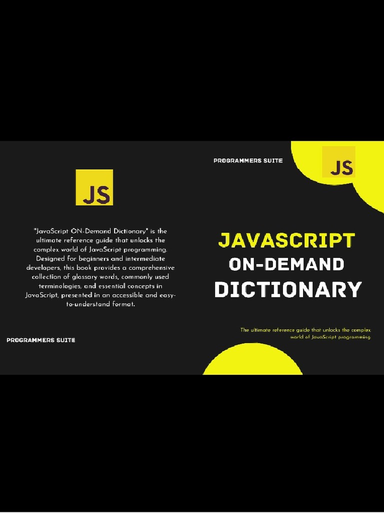 Javascript On-Demand Dictionary | PDF