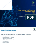 01 DSF VE1 - Security Concepts and Models