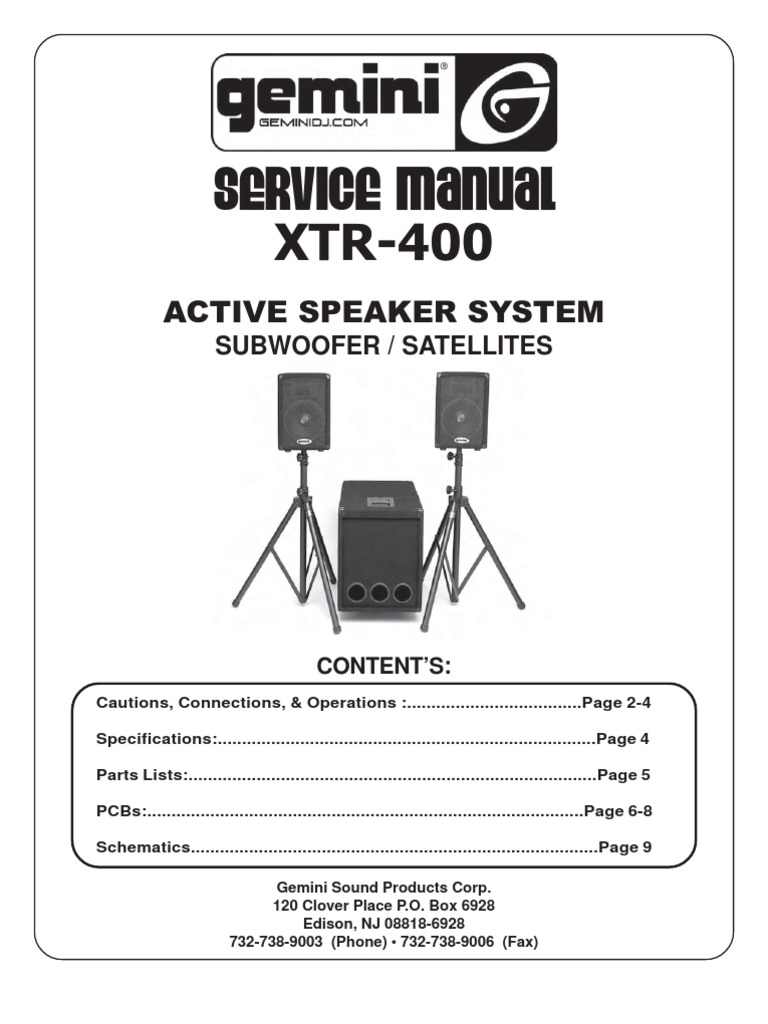 gemini sound system