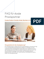 SRH - DSM - SOZAD - FAQ Für Praxispartner