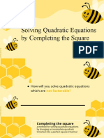 3.1 Solving Qe by Completing The Square