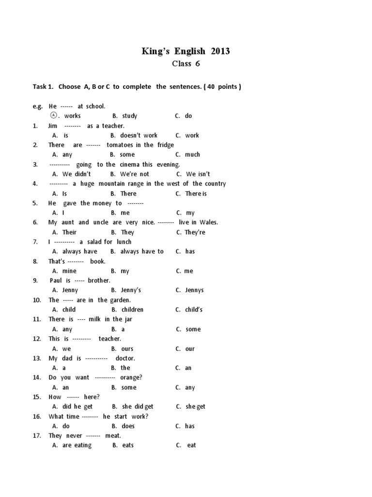 6 Klasi | PDF