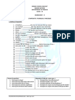 Class - Ix - French - L'imperatif - Worksheet Booklet - 9 - 2020
