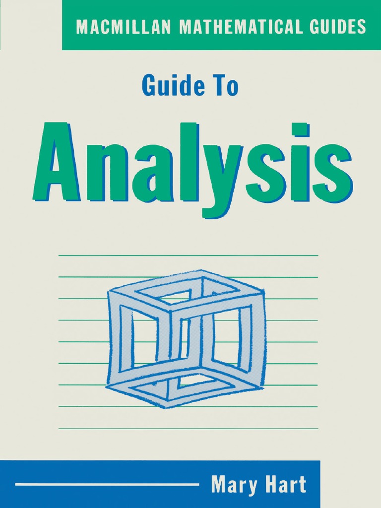 Guide To Analysis - F Mary Hart | PDF