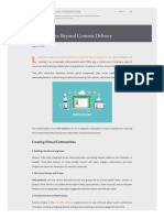 Introduction Beyond Content Delivery
