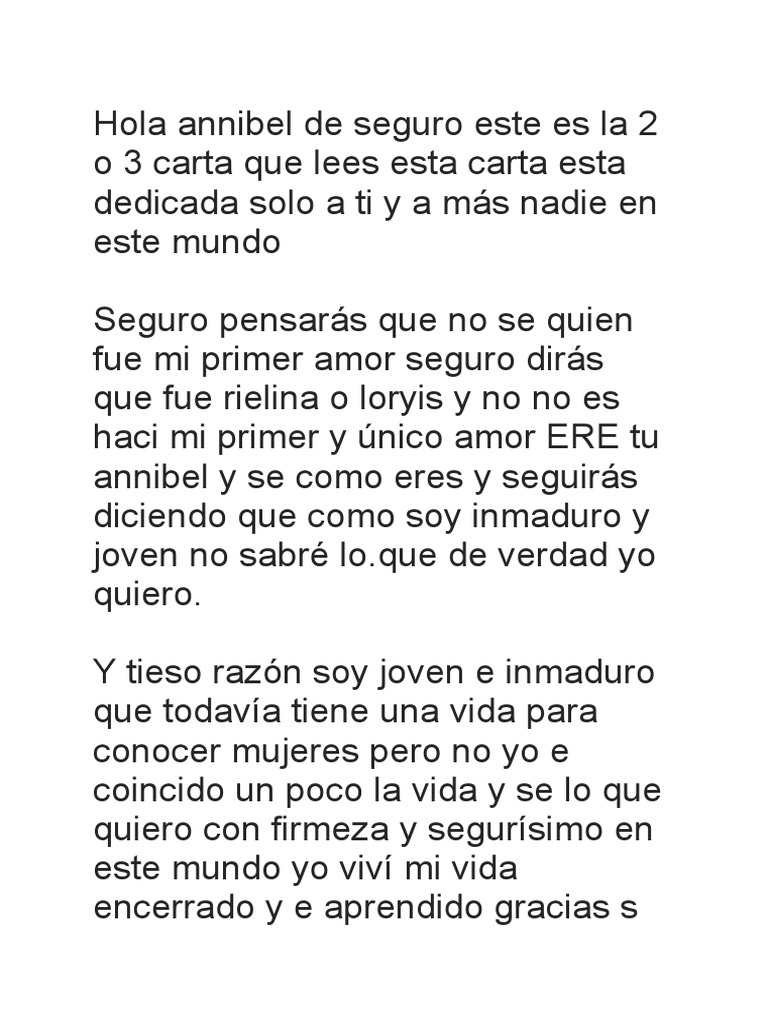 Mi Primer Amor PDF Amor