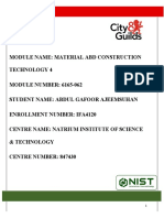 Materials and Conbstructioib Technology 4.