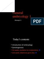 Introduction To Embryology 1