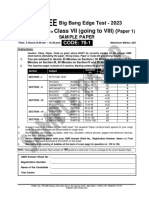 Sample Paper Bbe 2023 Class Vii p1 At+pcbm