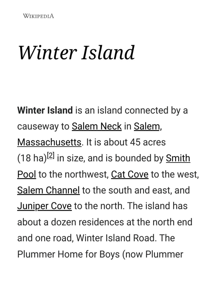 Winter Island Movie