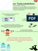 Infografía Sobre Hábitos Saludables Actividad Fisica