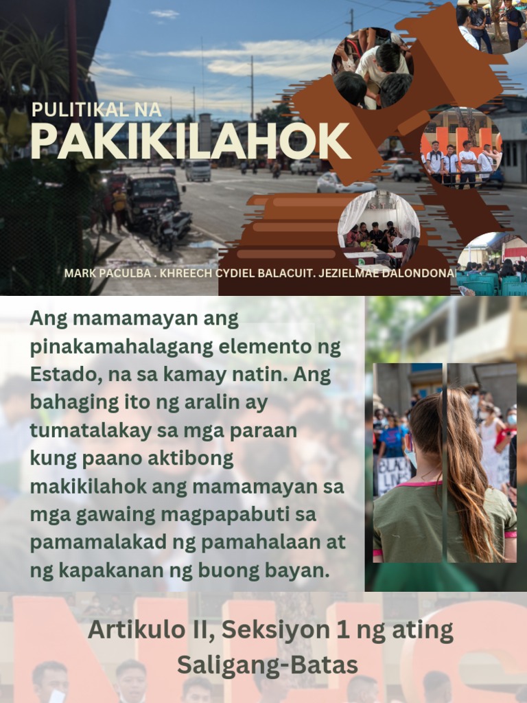 PAKIKILAHOK | PDF