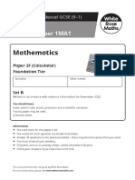 Year 8 Spring Maths Assessment | PDF | Mathematics