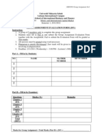 Group Assignment Questions GB30703 - Set 1