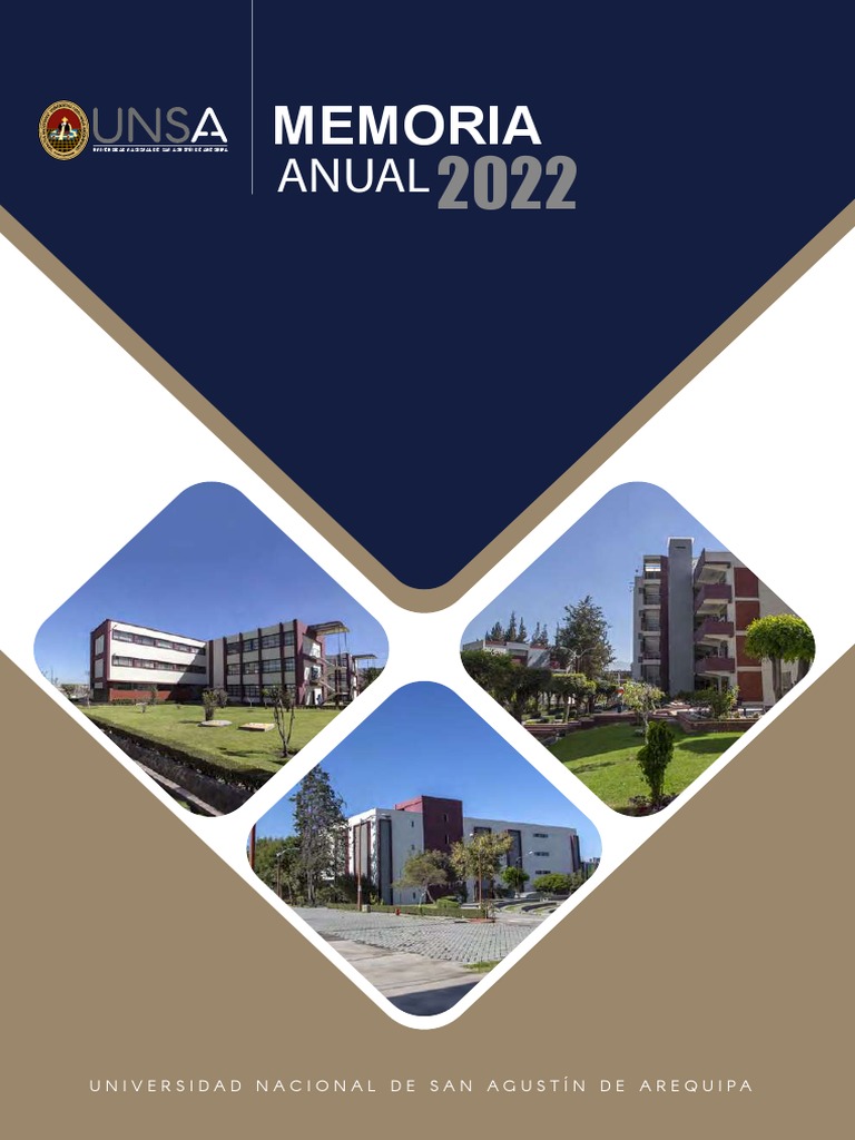 Memoria Anual Unsa 2022 Final  Compressed PDF Bibliotecas