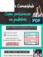 Pediatria Aula de Prescrição