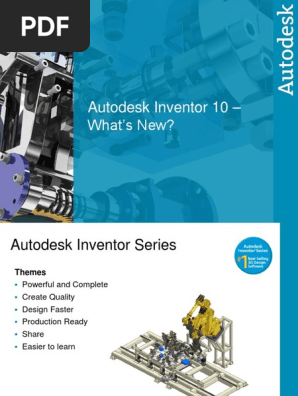 Inventor 10 - What's New