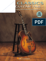 Hal Leonard Jazz Classics For Guitar Tab 2015
