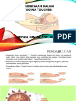 Pemeriksaan Dalam (Vt+spekulum) Ibu Friska