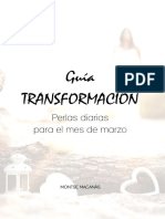 Guia Transformacion Perlas Diarias para El Mes de Marzo by Montse Macanas