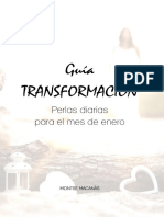 Guia Transformacion Perlas Diarias para El Mes de Enero by Montse Macanas