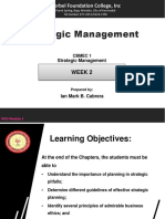2 CBMEC 1 Strategic Management Pitfalls Guidelines and Ethics in Strategic Management