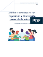 ADA5 y 6 de Adactacion de Contexto de 1 Semestre de 1D