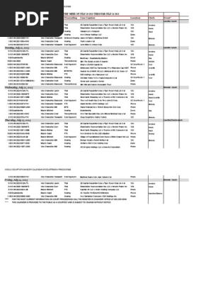Court of Chancery Calendar For The Week of July 10 2023 Through July 14  2023 Updated | PDF | Legal Organizations | Judiciaries