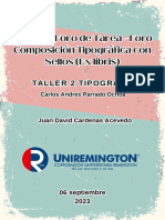 Unidad 1 Foro de Tarea - Foro Composición Tipográfica Con Sellos (Ex Libris)