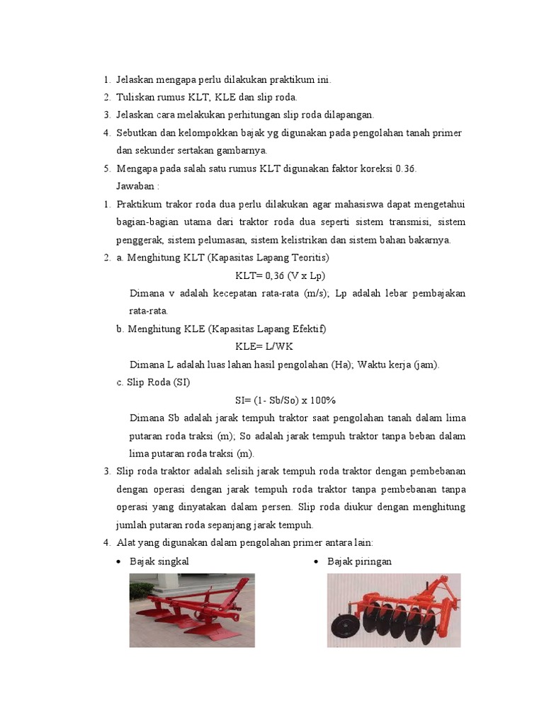 Traktor Roda 2 | PDF