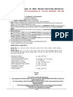 N - 2023 - Review Test-2 (P2) - (03-Oct-21)