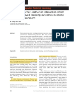 Kang y Im - 2013 - Factors of Learner-Instructor Interaction Which PR