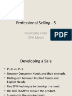 Professional Selling - 5