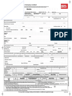 Motor Insurance Proposal Form