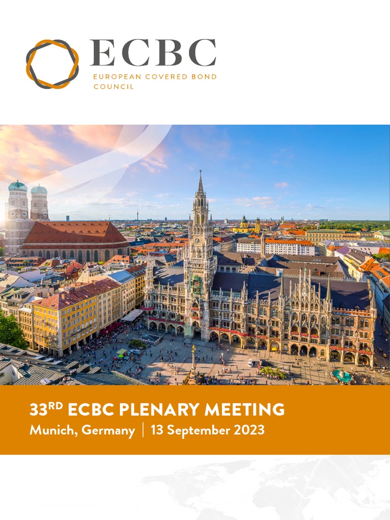 33rd ECBC Plenary Meeting Overview | PDF | Mortgage Loan | Bonds (Finance)