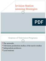Television Station Programming Strategies