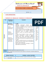 1° E8 Sesión D4 Plan Lector Leemos Un Poema de La Primavera