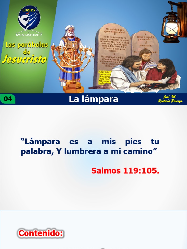 Les 04 La Lampara PDF Jesús Biblia