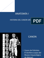 1.e. Anatomía I Historia Canon