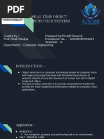 Real Time Object Detection System