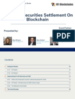 Future of Securities Settlement On Blockchain Handout